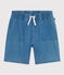 Short in denim leggero bambino blu DENIM CLAIR