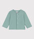 Cardigan in jersey spesso per bebè