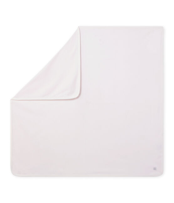 Copertina per bebé unisex millerighe rosa VIENNE/bianco ECUME