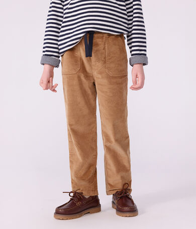 Pantaloni dritti in velluto bambino
