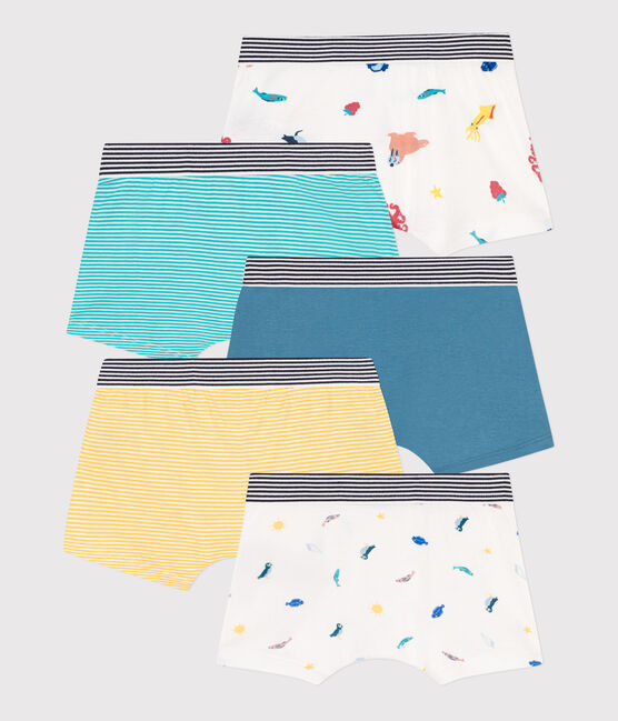 Confezione da 5 boxer in cotone bambino  variante 1