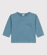 T-shirt maniche lunghe bebè in cotone