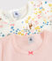 Confezione da 2 t-shirt bambina a maniche corte in cotone biologico variante 1