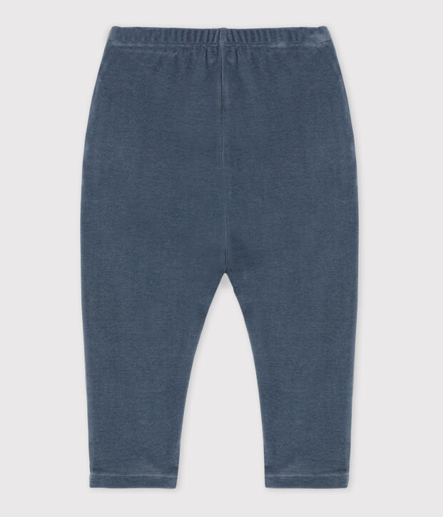 Pantaloni beb&egrave; in velluto grigio