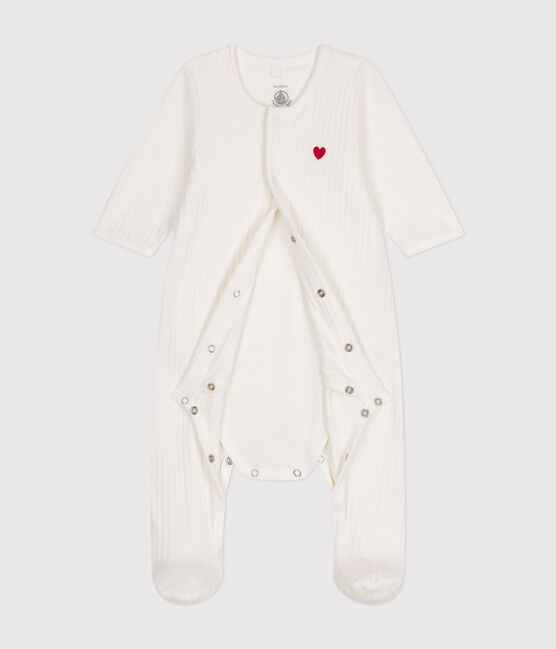 BODYJAMA UNISEX IN CINIGLIA bianco MARSHMALLOW