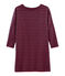 Abito maniche lunghe donna blu SMOKING/rosso SIGNAL
