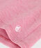 T-shirt bambina a costine a maniche lunghe rosa ROSELINE CHINE