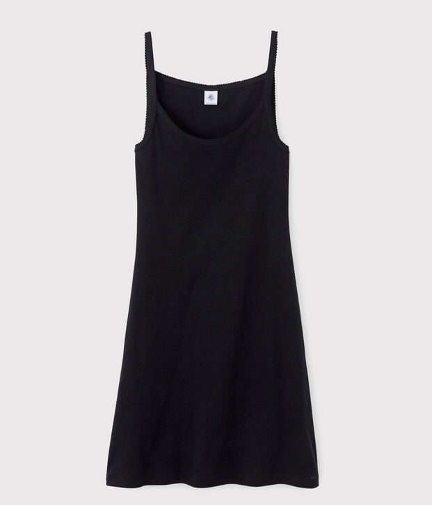 Abito con spalline Donna nero