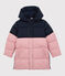 Piumino lungo bambina/bambino blu SMOKING/rosa CHARME