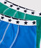 Confezione da 2 boxer ragazzo in cotone biologico e elastan variante 1