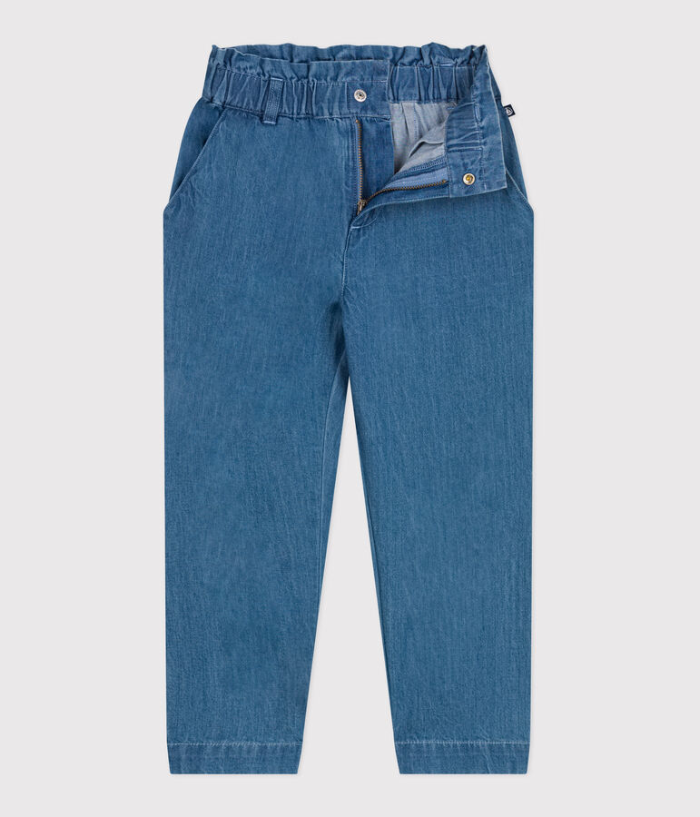 Pantaloni di jeans bambino blu DENIM CLAIR