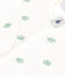 Pigiama in cotone con rane neonato bianco MARSHMALLOW/bianco MULTICO