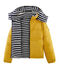 Piumino reversibile beige COQUILLE/blu SMOKING/ MULTICO