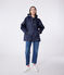 Cerata con cappuccio donna blu SMOKING