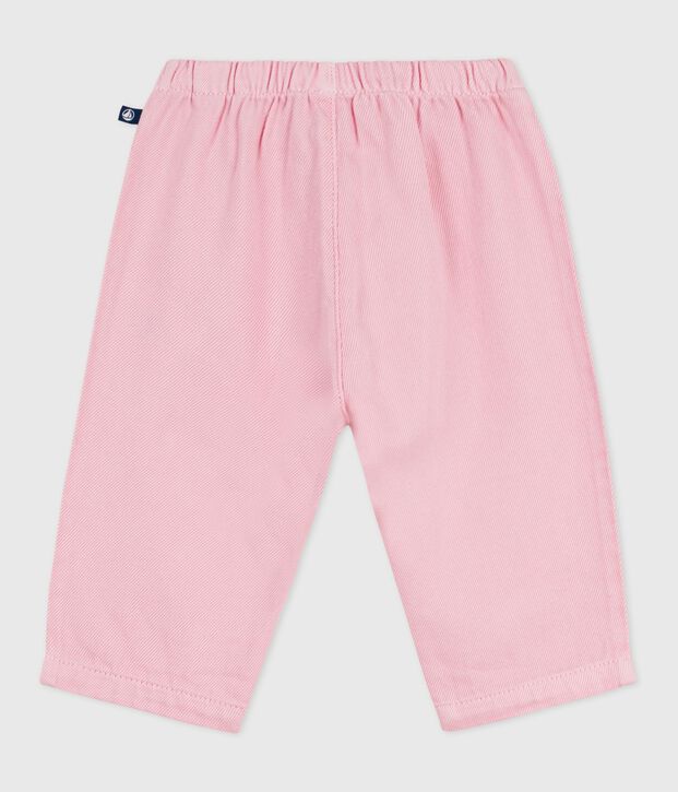 Pantaloni in morbido cotone tinta unita neonato MARQUISE