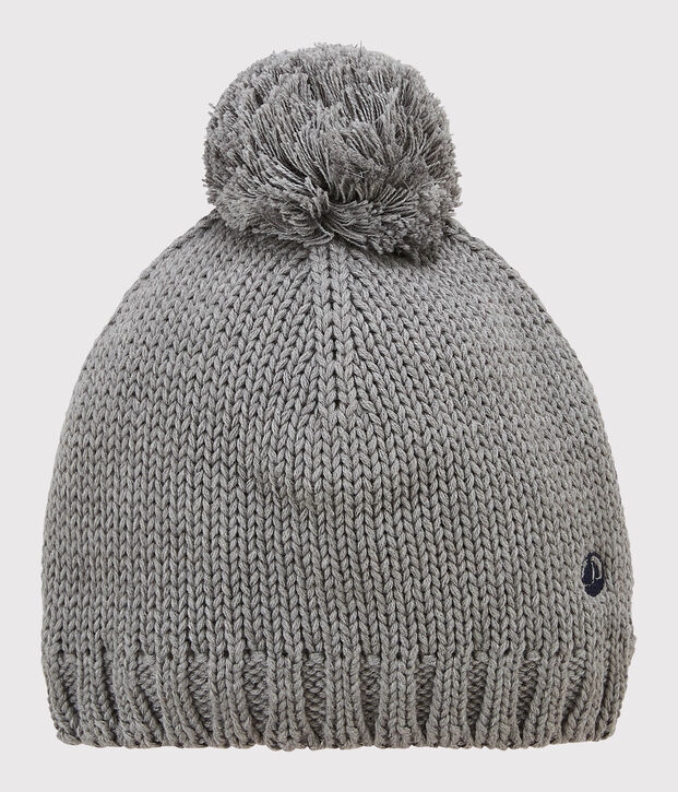 Cappellino bambina grigio