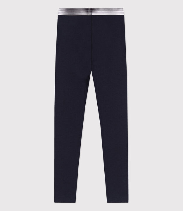Jegging per bambini in cotone ed elastan SMOKING