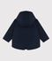 Parka lunghezza midi bebè maschio blu SMOKING