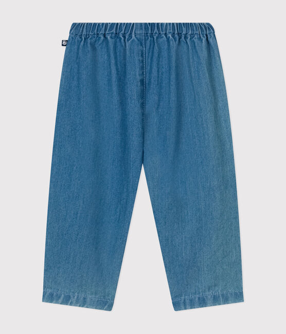 Pantaloni in denim leggero per bebè blu DENIM CLAIR