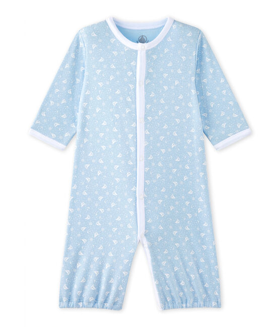 Combisac bebé unisex 2 in 1 blu TOUDOU/bianco ECUME