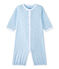 Combisac bebé unisex 2 in 1 blu TOUDOU/bianco ECUME