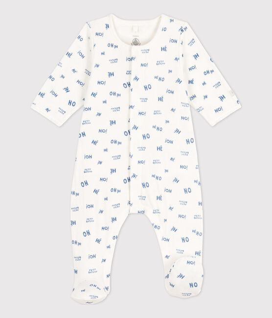 Bodyjama Heho in tubique per neonato bianco MARSHMALLOW/ CREPUSCULE