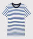 T-shirt girocollo iconica in cotone Donna
