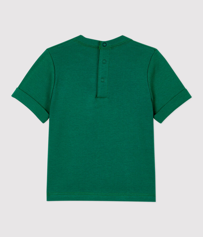 T-shirt in cotone beb&egrave;. verde PIVERT