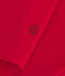 T-shirt donna L'Iconique in cotone con collo a lupetto rosso CORRIDA