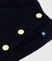 Pantaloni in velluto tinta unita bambina blu SMOKING