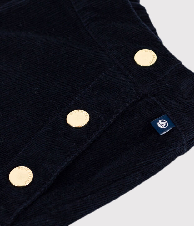 Pantaloni in velluto tinta unita bambina SMOKING