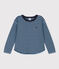 T-shirt maniche lunghe in tubique bambino SMOKING/ AZUL