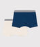 Confezione da 2 boxer ragazzo in cotone ed elastam variante 1