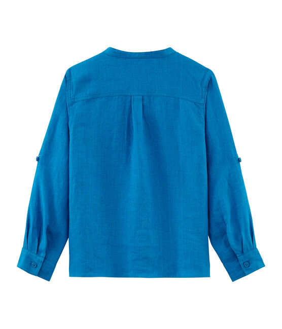 Camicia bambino blu RIYADH