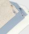 Set 3 body a maniche corte in cotone tinta unita neonato multicolore
