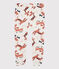 Pantaloni joggers in molleton bambina beige MONTELIMAR/bianco MULTICO