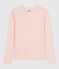T-shirt L'ICONIQUE girocollo in cotone Donna rosa SALINE