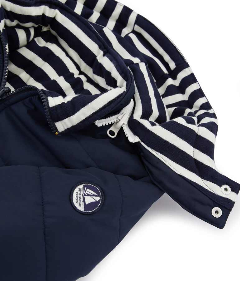 Piumino bambino unisex blu