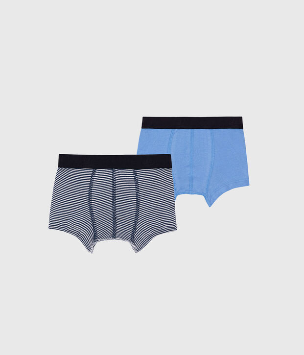 Lot de 2 boxers en coton multicolore