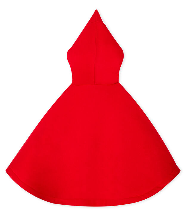 Mantellina beb&egrave; unisex rosso
