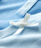 Completo 2 pezzi blu bebè in cotone biologico blu EDNA/ecru MULTICO