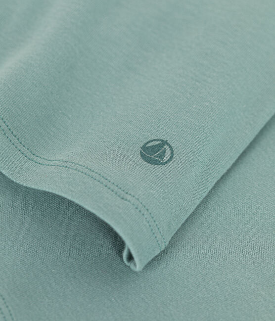 T-shirt L'ICONIQUE girocollo in cotone Donna verde PAUL