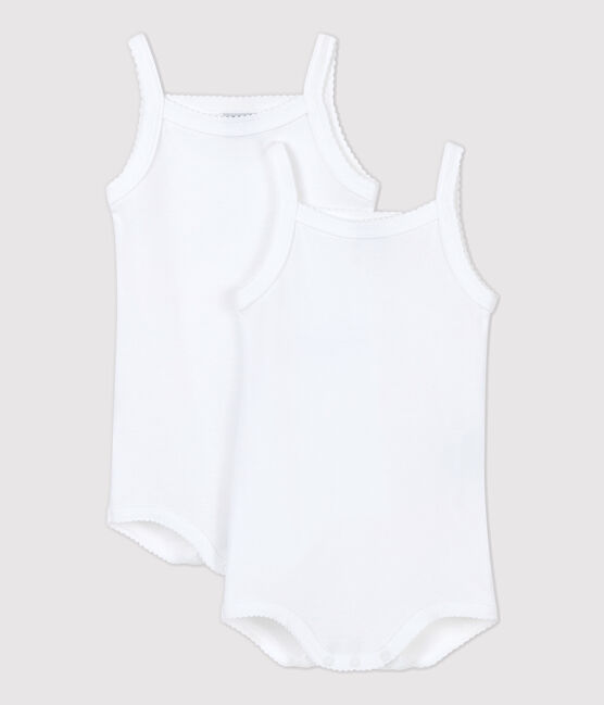 Confezione da 2 body con spalline bebè femmina variante 1
