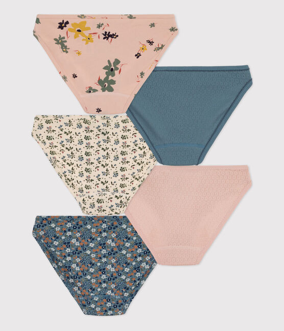 Confezione da 5 slip in cotone donna variante 1