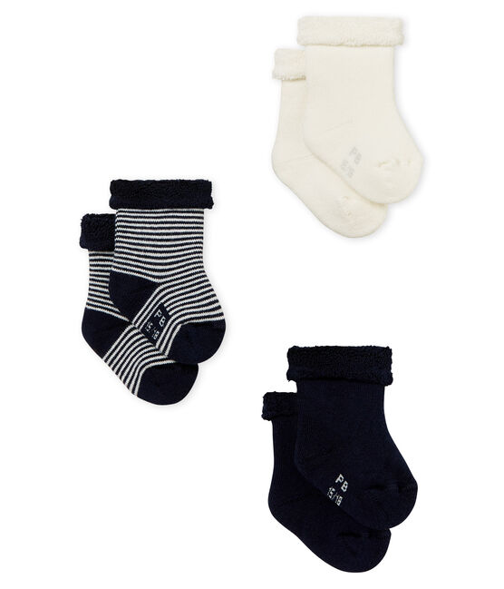 Lotto da 3 paia di calzini bebè unisex variante 2