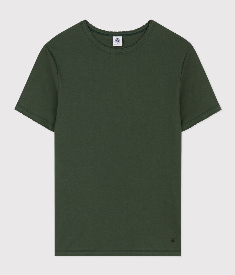 T-shirt L'ICONIQUE cocotte in cotone Donna verde