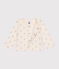 Cardigan bebè in tubique fantasia stella beige AVALANCHE/ ARGENT