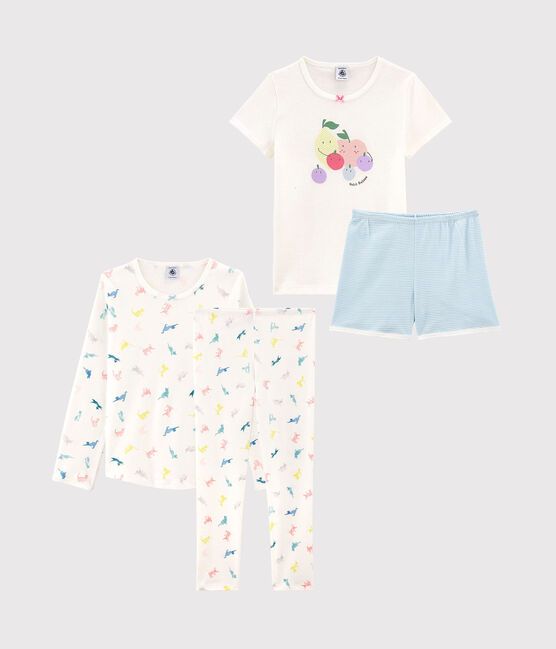 Confezione da 2 pigiami bambina in cotone variante 1