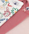 Set di 3 body a maniche lunghe in cotone a fiori neonato variante 1