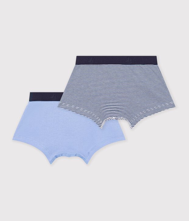 Lot de 2 boxers en coton multicolore